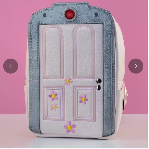 Loungefly Handbags - Loungefly Disney Pixar Monsters Inc Light Up Boo's Door Mini Backpack - Grail